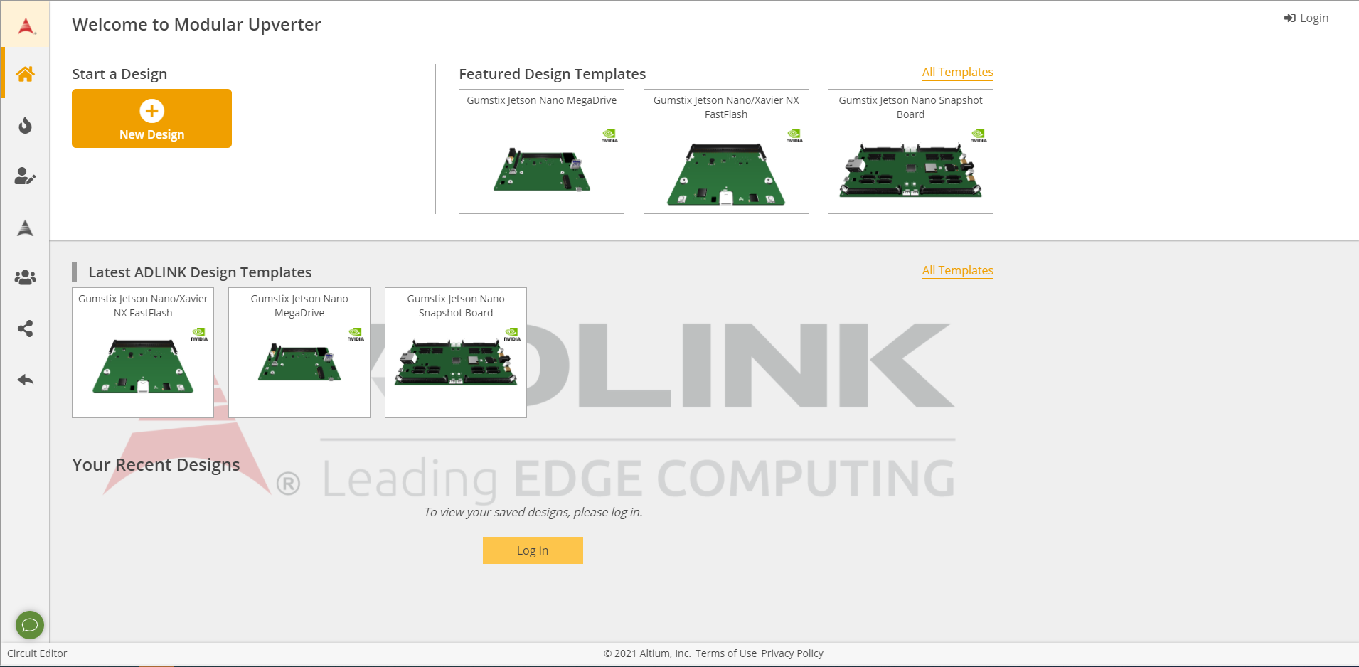 ADLINK adopts Upverter to offer customers full automation of SMARC carrier board design
