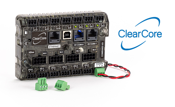 ClearCore: a new, $99 4-Axis Motion and I/O Controller