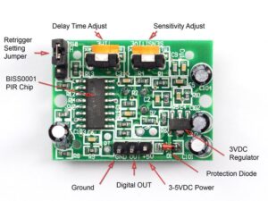 PIR Motion Sensor LED Ceiling Light - Arduino Compatible - Electronics-Lab