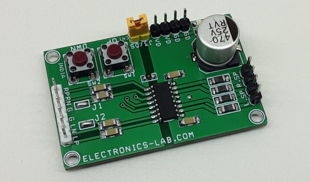 3W Stereo Differential Input CLASS-D Audio Amplifier with UP/DOWN Volume