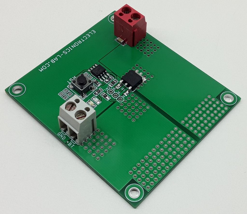 Low Voltage Lead Acid Battery Disconnect board Prevents Deep
