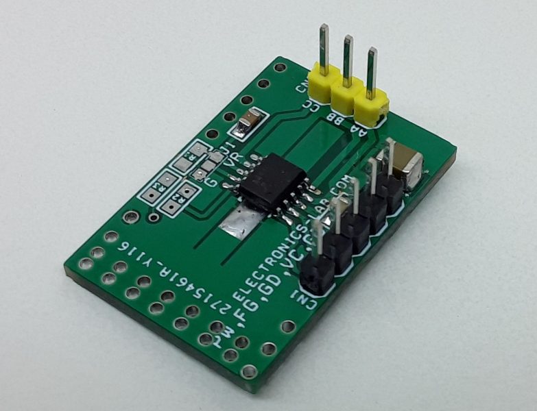 Sensorless FOC 3 Phase Low Power Brushless BLDC Motor Driver