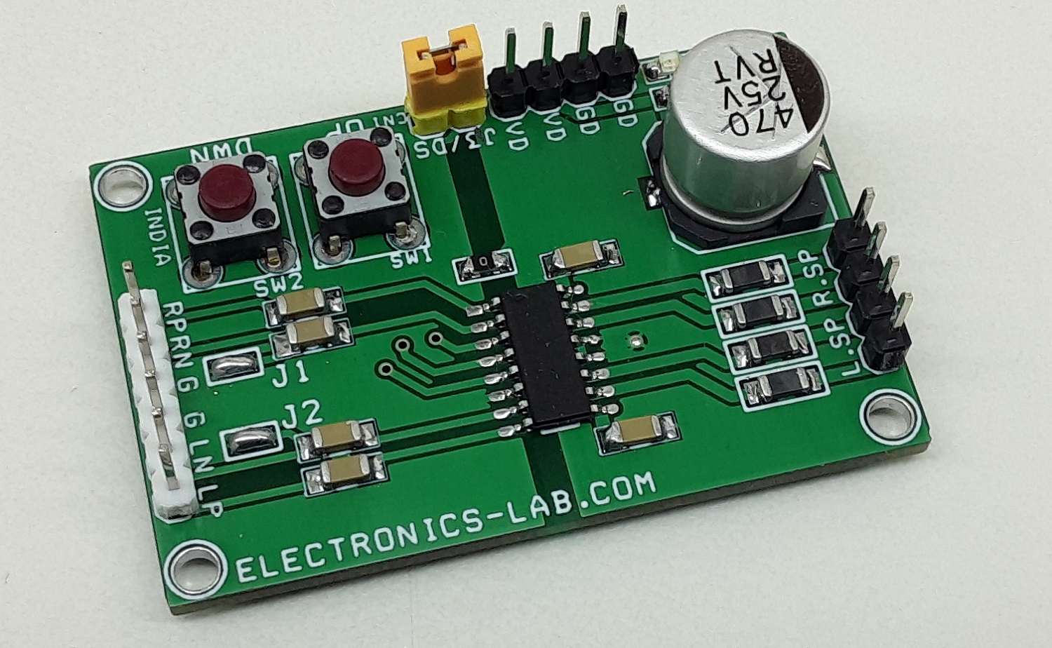 3W Stereo Differential Input CLASS-D Audio Amplifier with UP/DOWN Volume