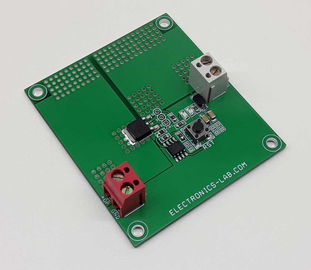 Low Voltage Lead Acid Battery Disconnect board – Prevents Deep Discharge Of 12V Lead Acid Battery