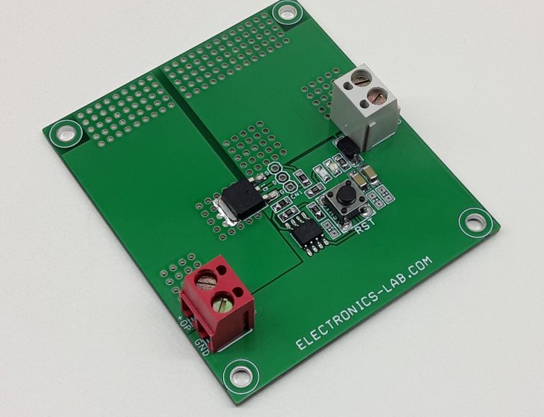 Low Voltage Lead Acid Battery Disconnect board – Prevents Deep Discharge Of 12V Lead Acid Battery