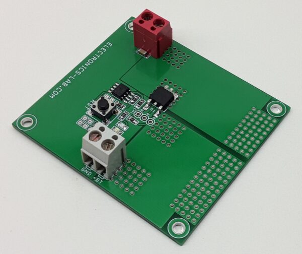 Low Voltage Lead Acid Battery Disconnect board Prevents Deep