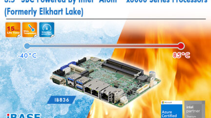 3.5” SBC Powered by Intel® Atom x6000 Series Processors
