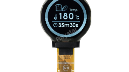 High-contrast CoG OLED display from Raystar Optronics at Rutronik