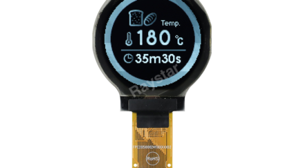 High-contrast CoG OLED display from Raystar Optronics at Rutronik