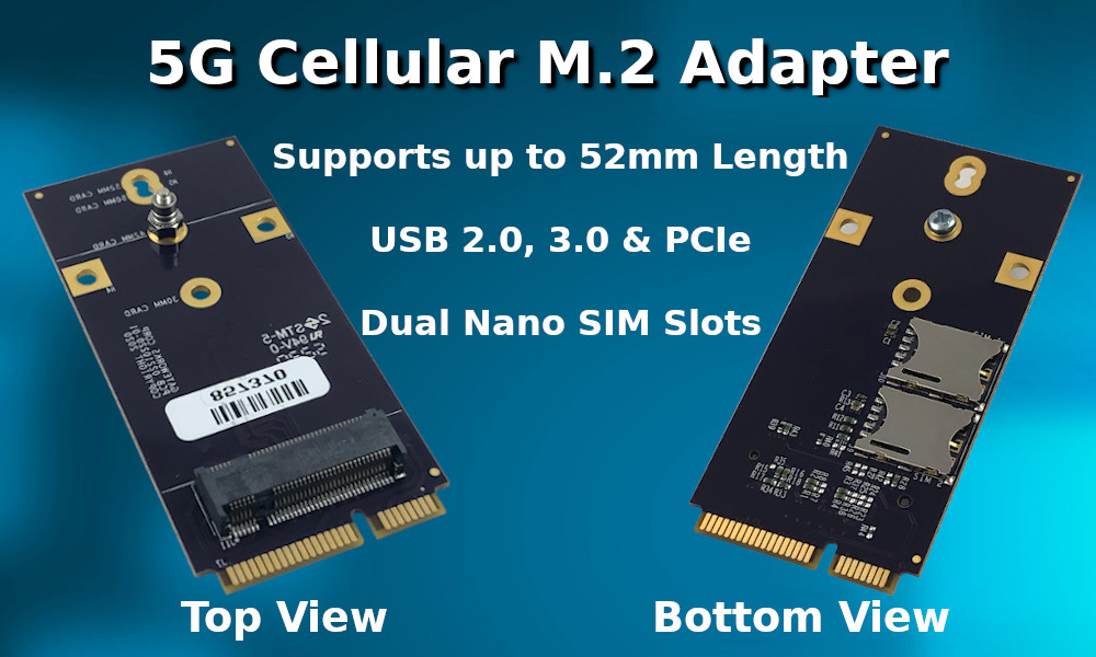 GW16148 NVME M.2 to Mini-PCIe Adapter Card - Gateworks Corporation - Single  Board Computers