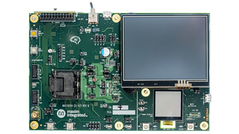 Maxim Integrated MAX78000 AI Microcontroller