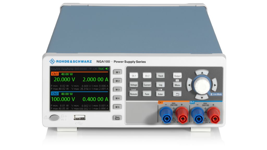 New Power Supply Provides Single and Dual Outputs with up to 35 V / 6 A per Output New Power Supply Provides Single and Dual Outputs with up to 35 V / 6 A per Output