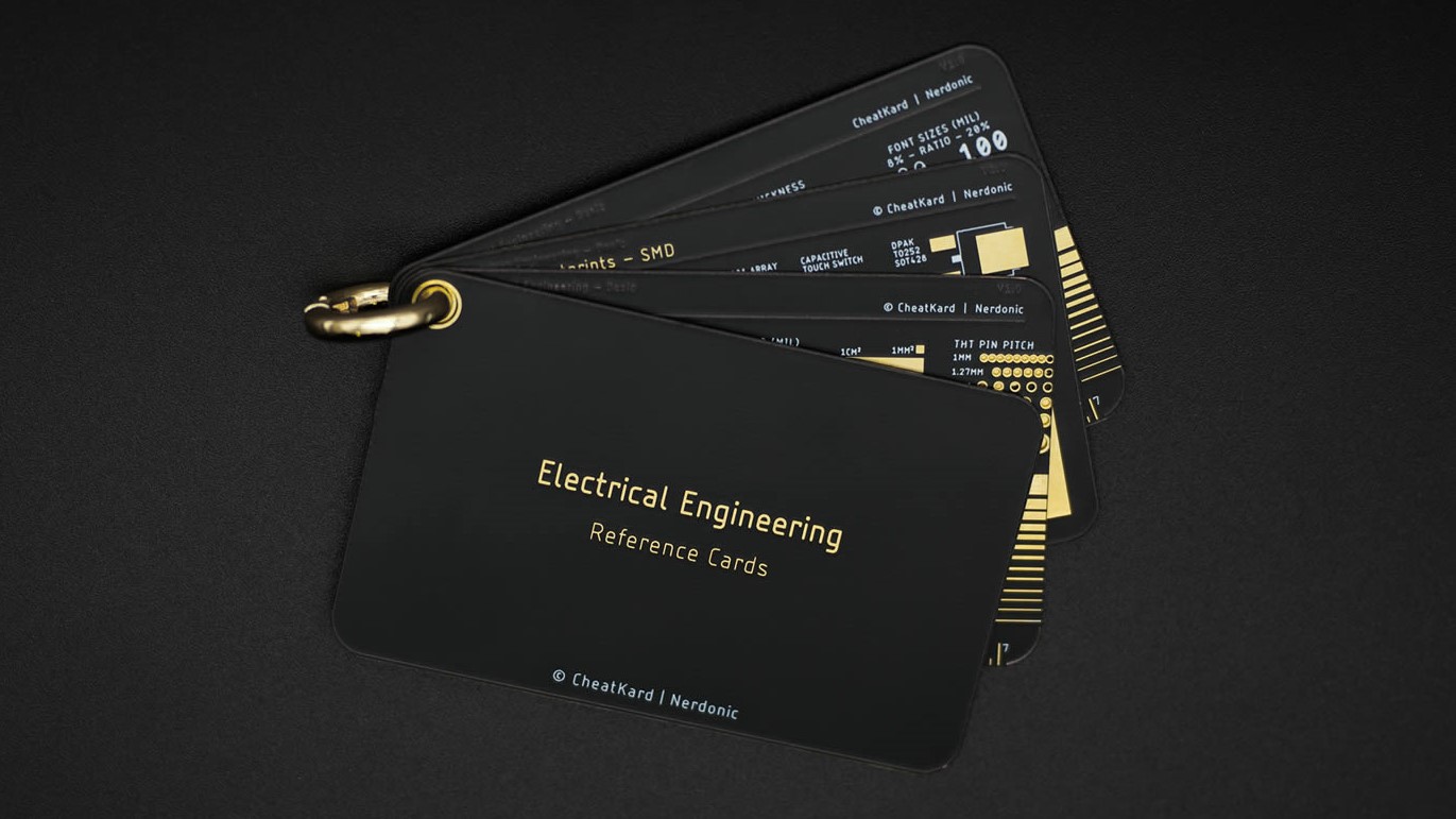 This CheatKard Lets Electrical Engineers Increase Their Efficiency At Work