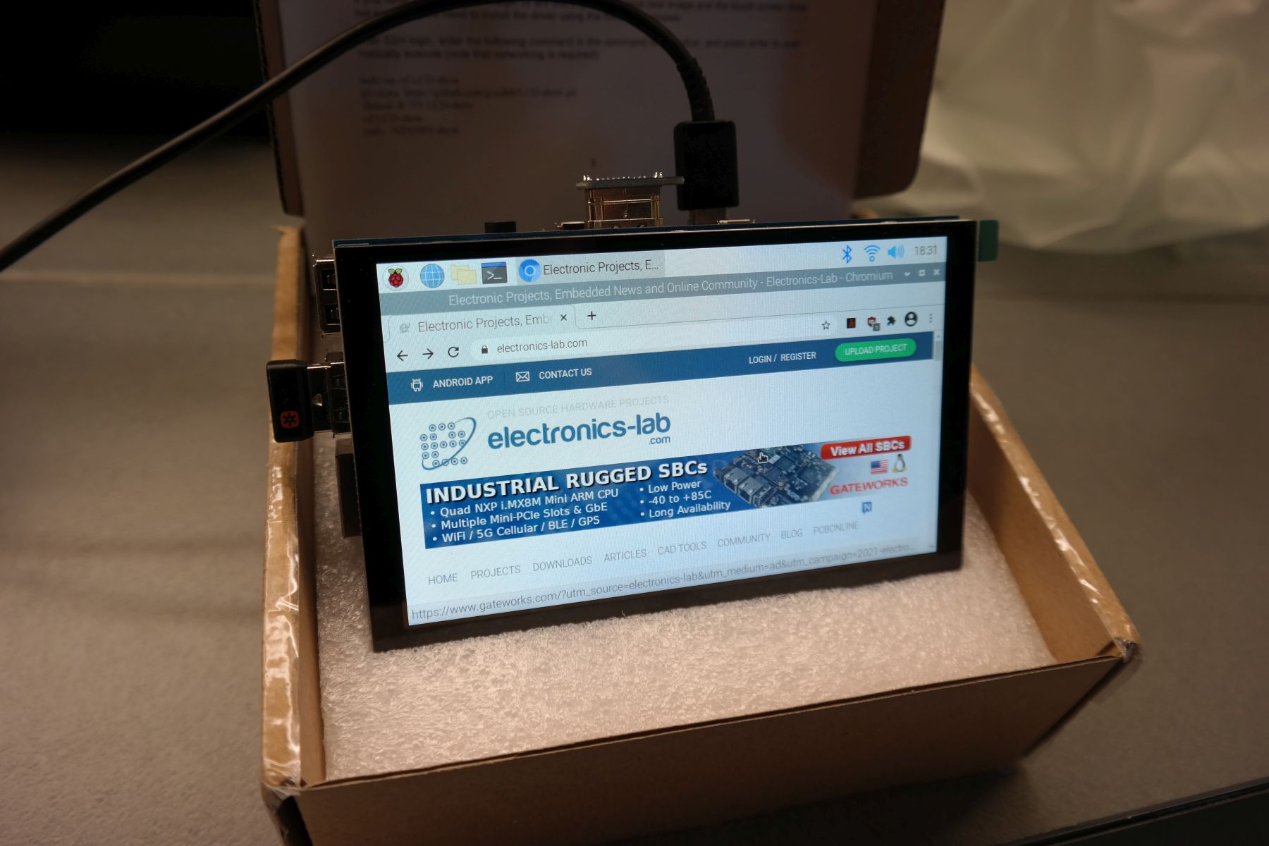 Get this sunlight readable display for Raspberry Pi at just $110