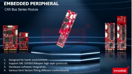 Innodisk Releases CAN Bus Modules for Unmanned Smart Systems