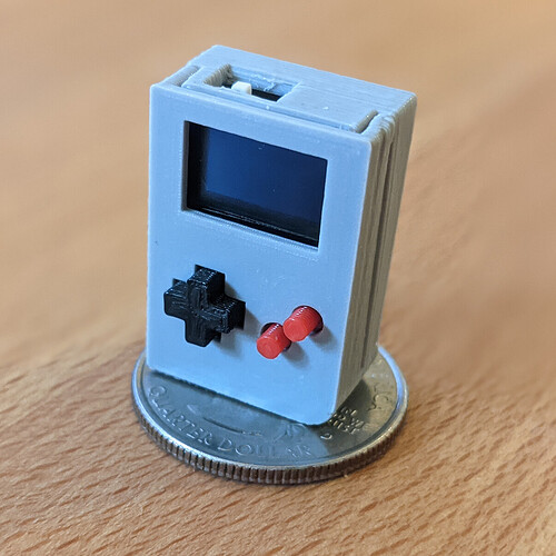Arduboy Nano: The Arduboy game shrunk to less than an inch!