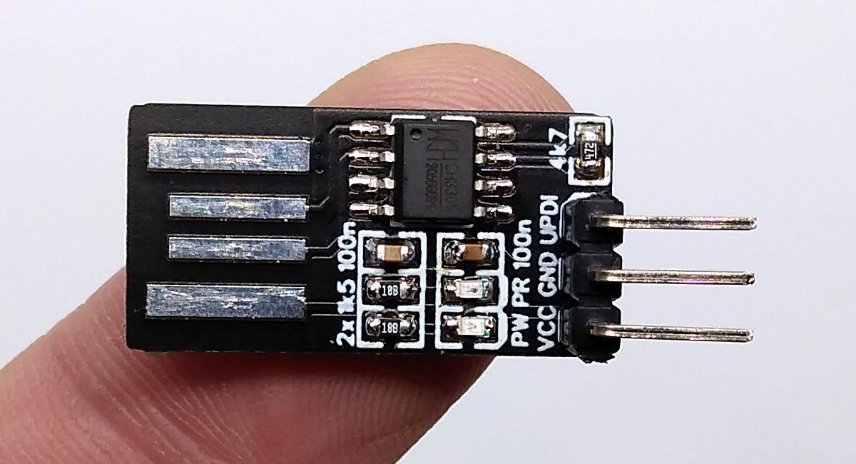 USB UPDI Programmer PCB for AVR Micrcontrollers