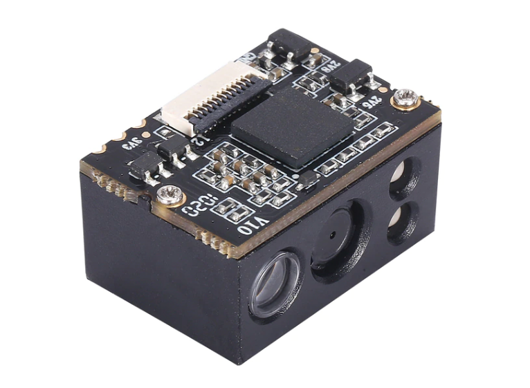 2D CMOS PDF417 customized mini-size auto-sensing embodied barcode scanner module