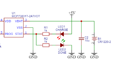 LIR1220 Battery Charger plugs in USB
