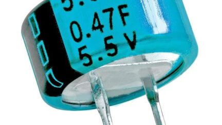 New EDC Series Supercapacitors Offer Capacitance Values from 0.047 to 1.5 Farad