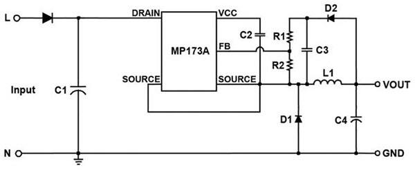 MP17xA Non-Isolated Offline Regulators