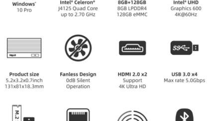 Meet the MeLE Quieter2; An Ultra-Thin, Ultra-Quiet, Fanless Mini PC