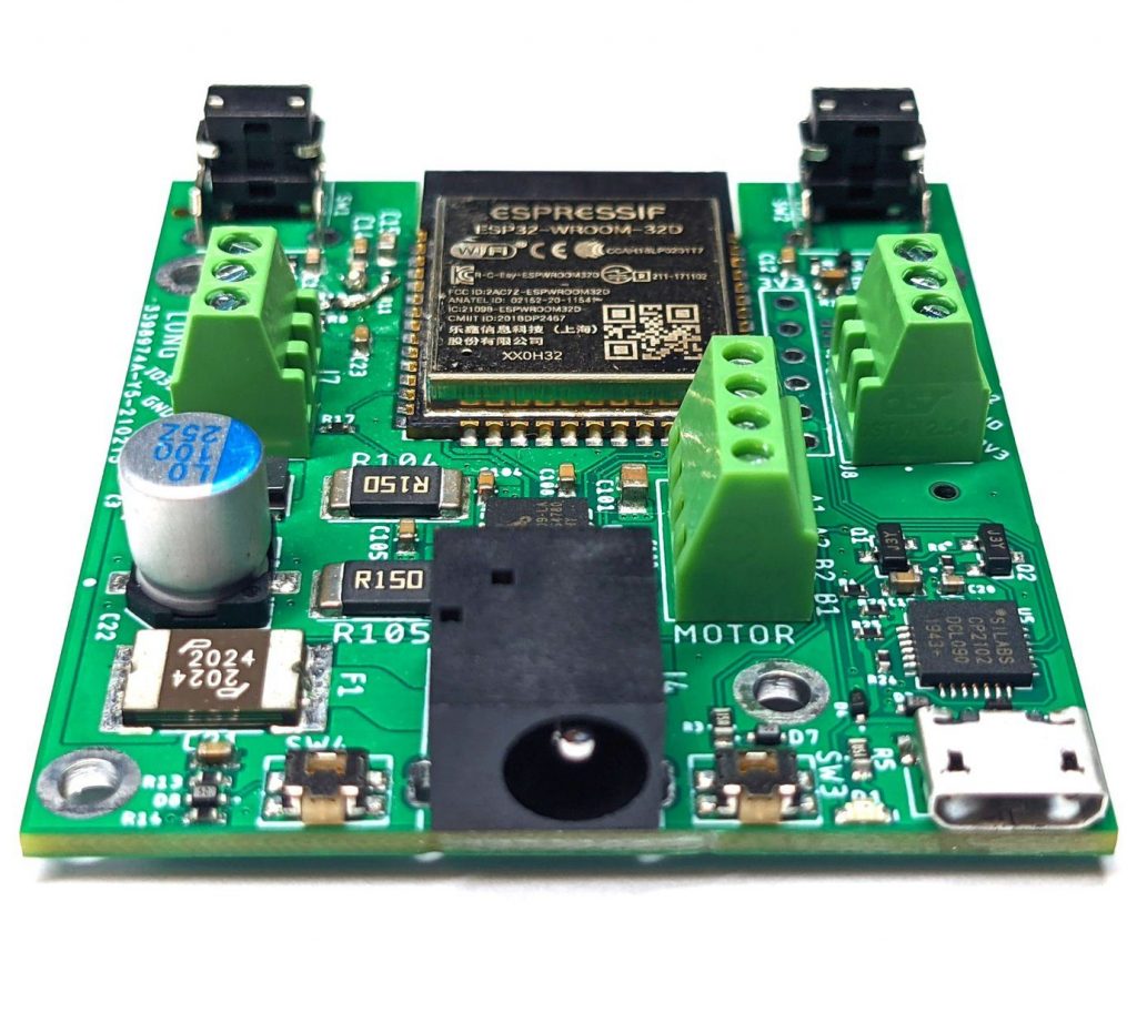 USB port of WiFi Stepper Motor Board