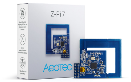 Aeotec’s Z-Pi 7 Z-Wave gateway module for your Raspberry Pi
