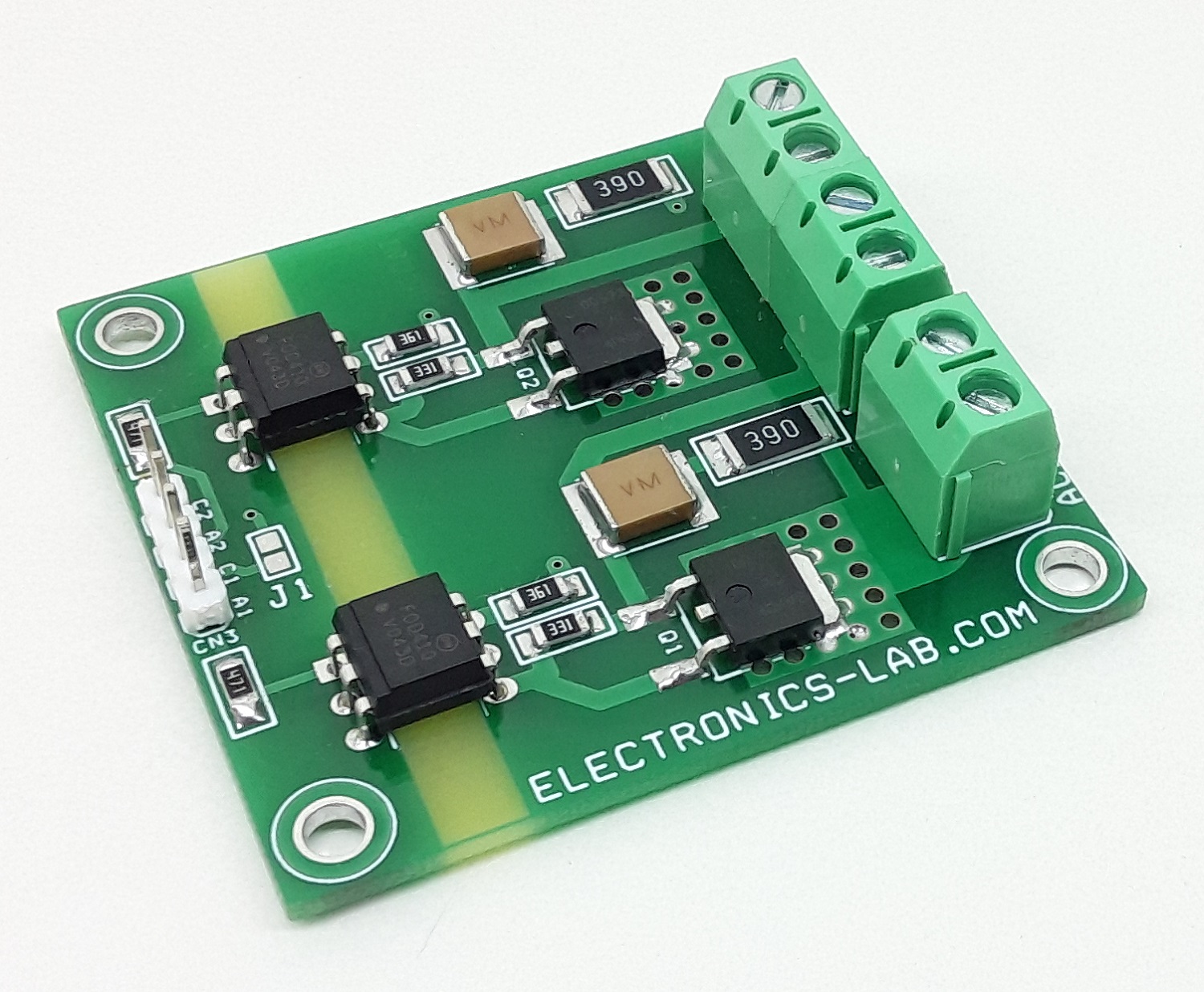 Low Profile 2 Channel Solid State Relay for AC Loads