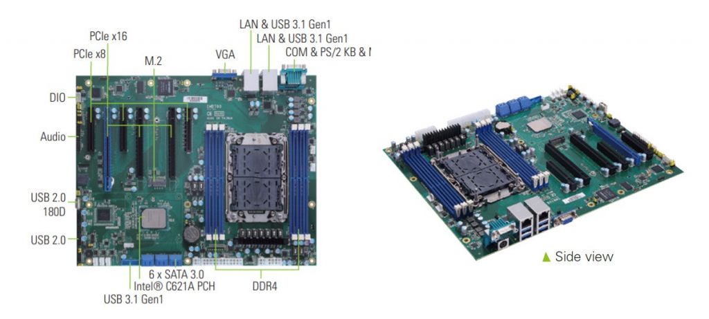 Axiomtek’s Server-Grade ATX Motherboard Powered by the Latest 3rd Gen Intel® Xeon Scalable for AI and HPC Applications – IMB700