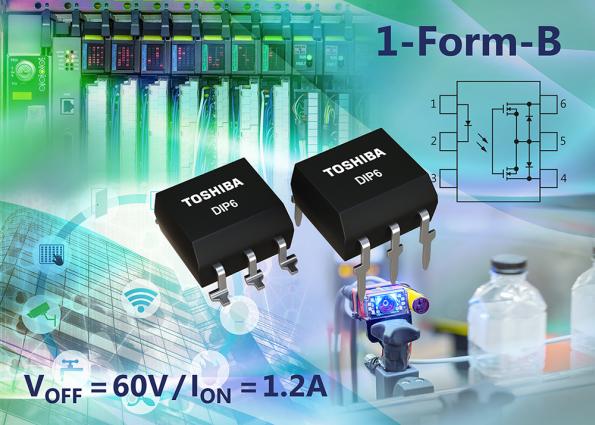 Photorelay offers 1.2-A on-state current rating