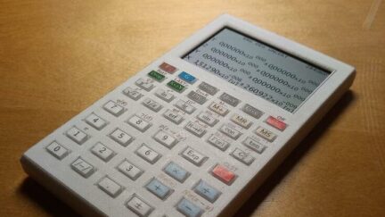 OpenRPNCalc: Custom scientific RPN calculator based on STM32