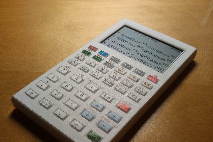 OpenRPNCalc: Custom scientific RPN calculator based on STM32