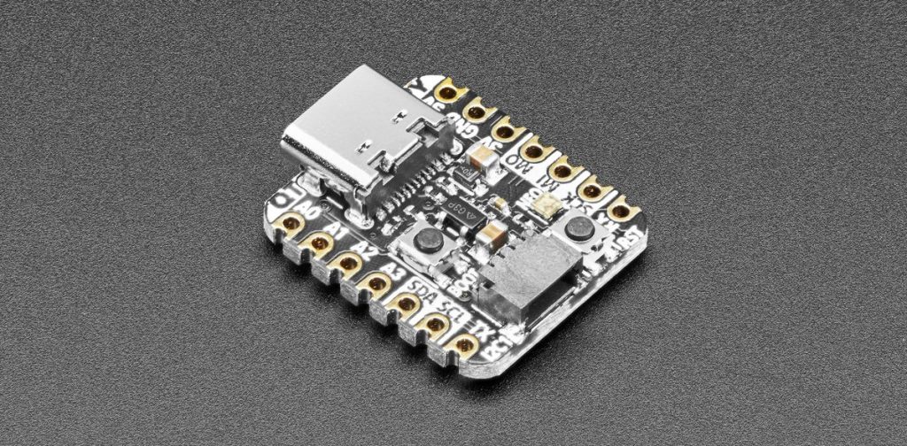Adafruit QT Py RP2040 Development Board Features Large Storage Memory Adafruit QT Py RP2040 Development Board Features Large Storage Memory