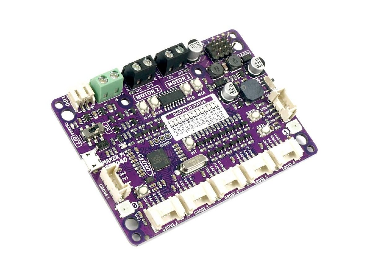 Maker Pi RP2040 Robot Controller Board for Motion Control Projects