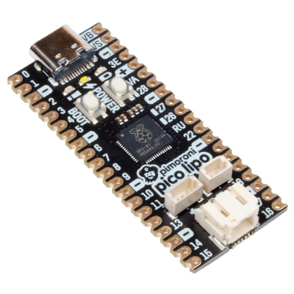 Pimoroni Pico LiPo board is suitable for Portable Applications