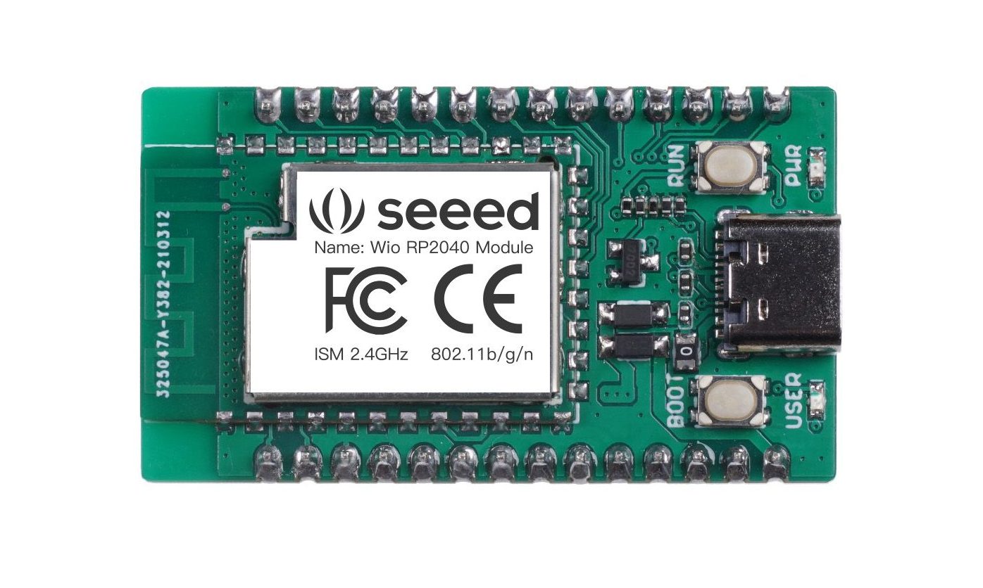 Seeed Studio’s Wio RP2040 Mini Development Board Featuring Onboard WiFi