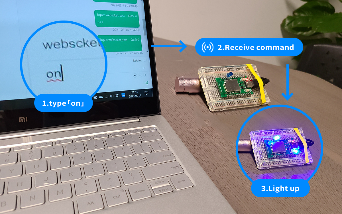 Wireless Use Case of Wio RP2040 Mini Development board