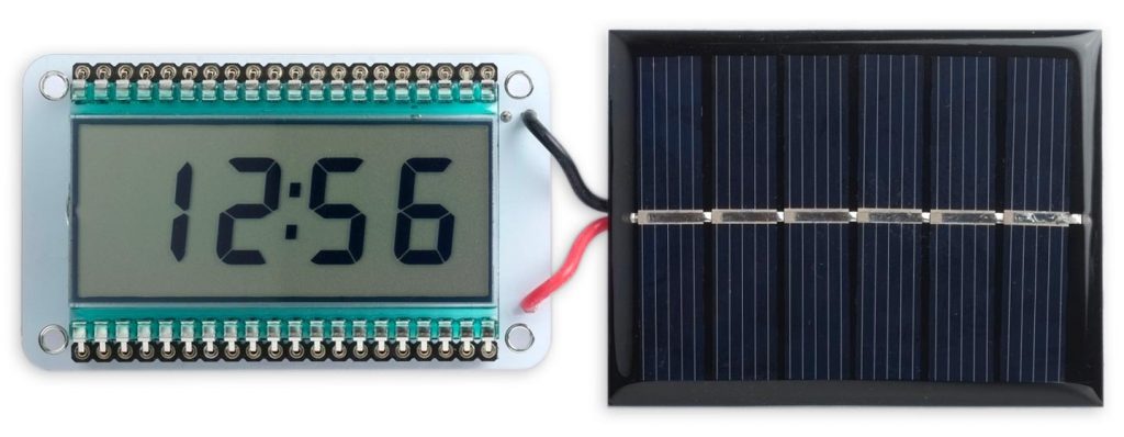 Low Power LCD Clock based on an AVR128DA48