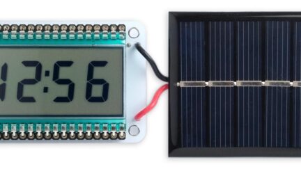 Low Power LCD Clock based on an AVR128DA48