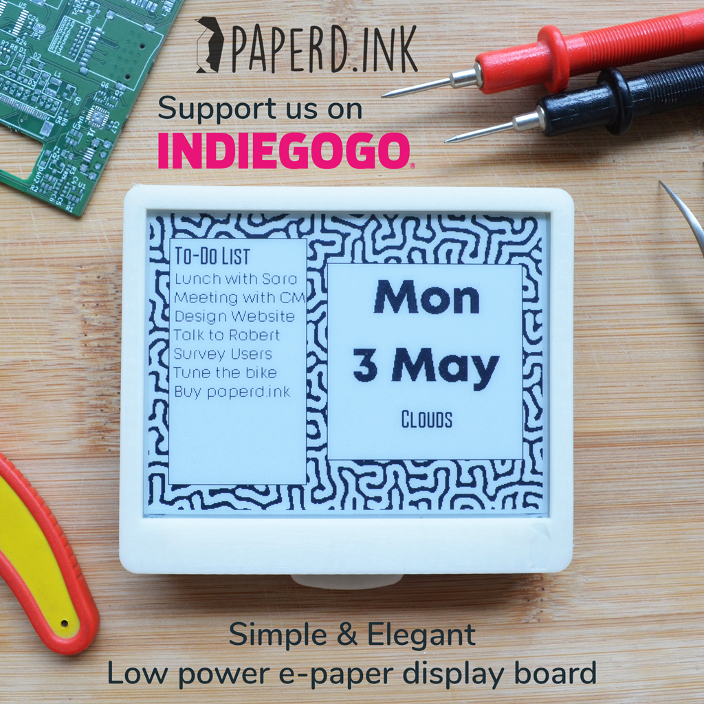 paperd.ink: Simple and Elegant E-paper development board