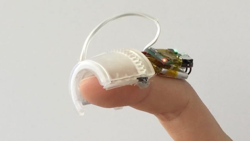 Researchers from the University of Chicago developed a foldable haptic actuator for mixed reality applications