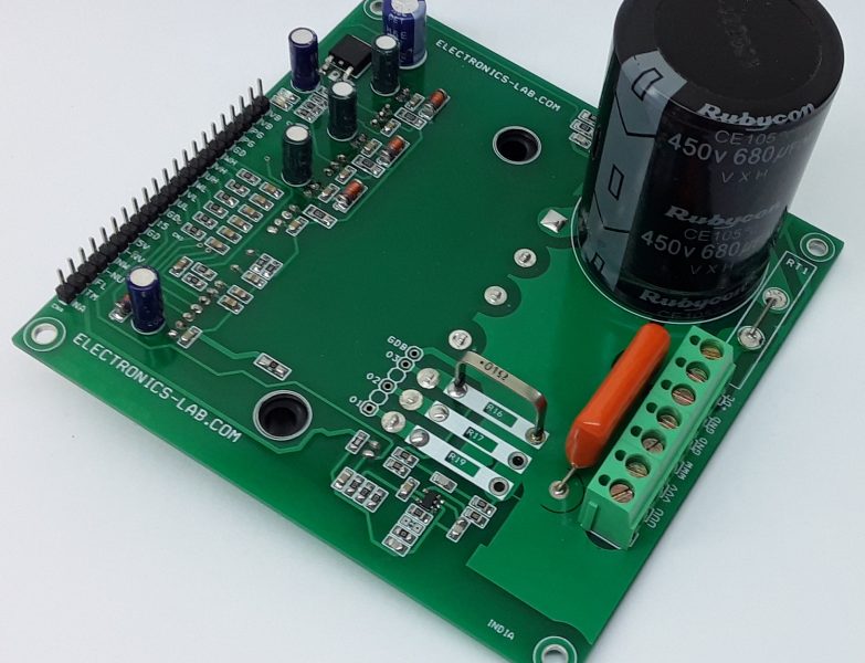 600V – 30A IPM Module Carrier Board for Variable Frequency Drive (VFD)