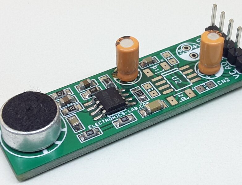 Microphone Preamplifier – Sound Sensor