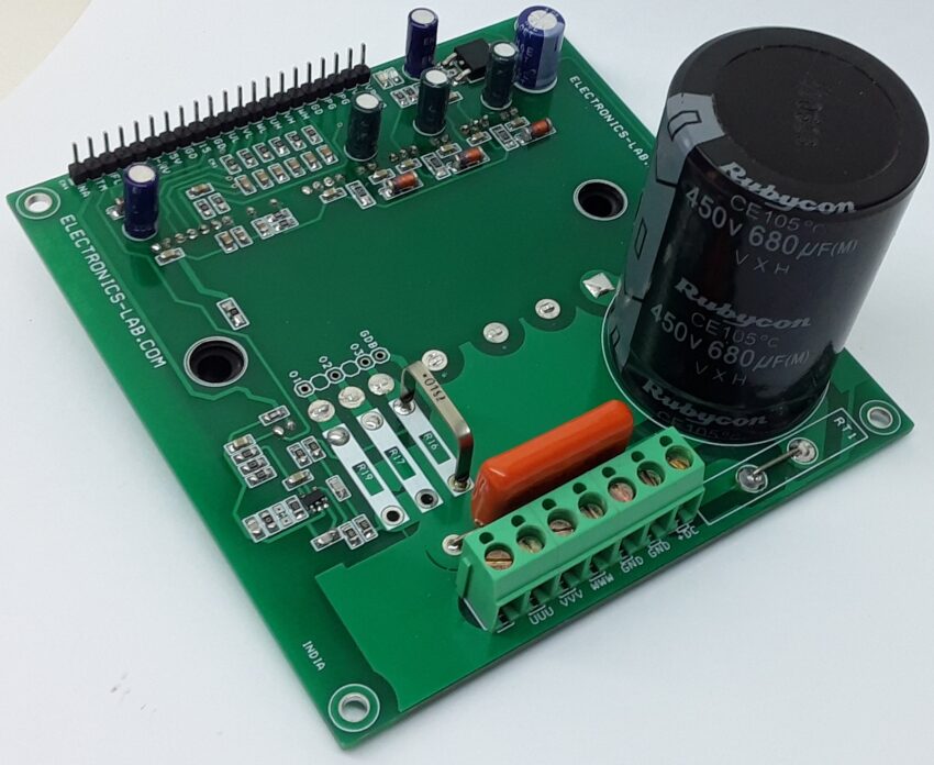 600V 30A IPM Module Carrier Board for Variable Frequency Drive (VFD
