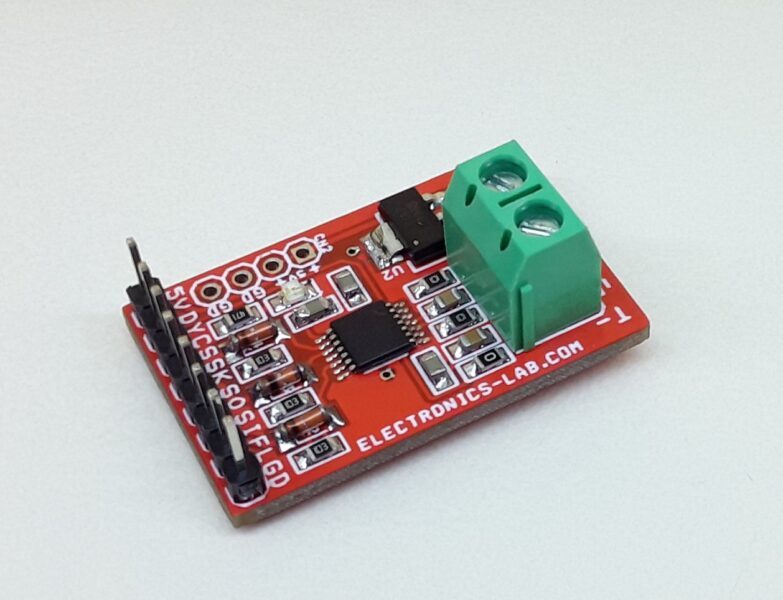 Precision Thermocouple Amplifier (Thermocouple to Digital Converter with Linearization – SPI Interface)