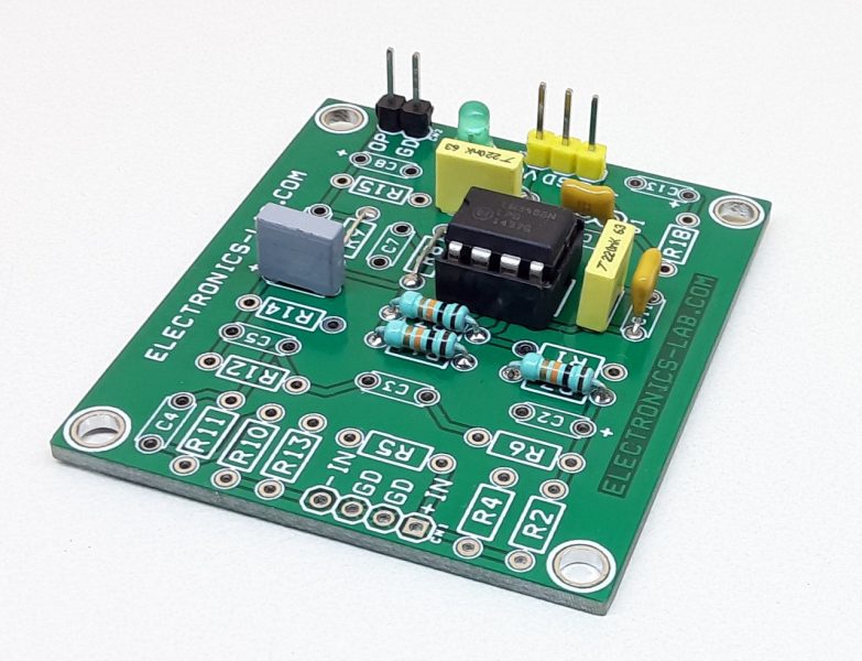 Universal OPAMP Board for DIP-8 Package