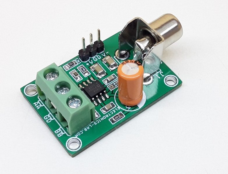 Single-ended Video/Digital input to differential output driver (High Speed Differential Driver)