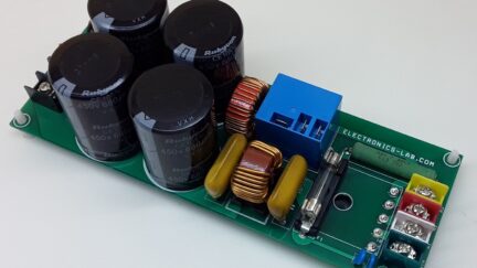 3 Phase AC input – DC Output – High Voltage DC Power Supply (2KW)