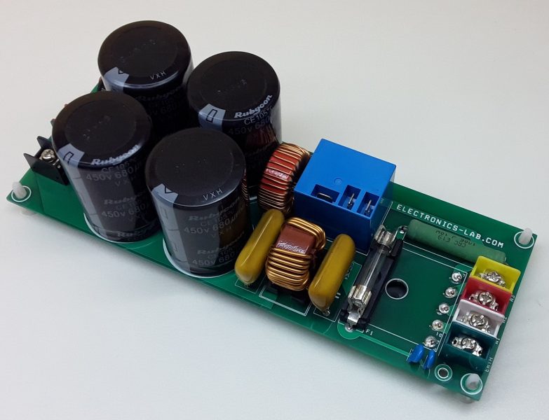 3 Phase AC input – DC Output – High Voltage DC Power Supply (2KW)